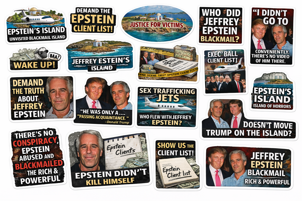 Mix and match sticker collection